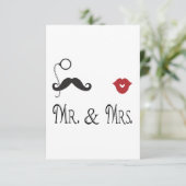 RSVP de heer & Mrs Cards (Staand voorkant)