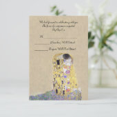 RSVP "De Kus" Gouden Bruiloft Klimt (Staand voorkant)