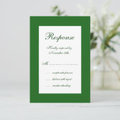 RSVP de mariage hivernal (Debout devant)