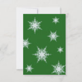 RSVP de mariage hivernal (Dos)