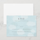 RSVP de mariage pour mariages à destination (Devant / Derrière)