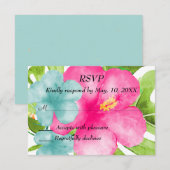 RSVP de mariage sur la plage (Devant / Derrière)