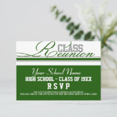 RSVP de réunion de classe personnalisable (Debout devant)