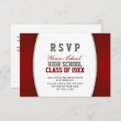RSVP de réunion de classe personnalisable (Devant / Derrière)