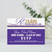 RSVP de réunion de classe personnalisable (Debout devant)