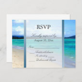 RSVP Destination Wedding Briefkaart (Voorkant / Achterkant)