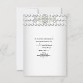 RSVP Diadème Argent Perle Blanche Diamant (Dos)