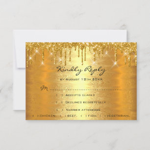 RSVP Drives Gold Spark Mariage Anniversaire Lux
