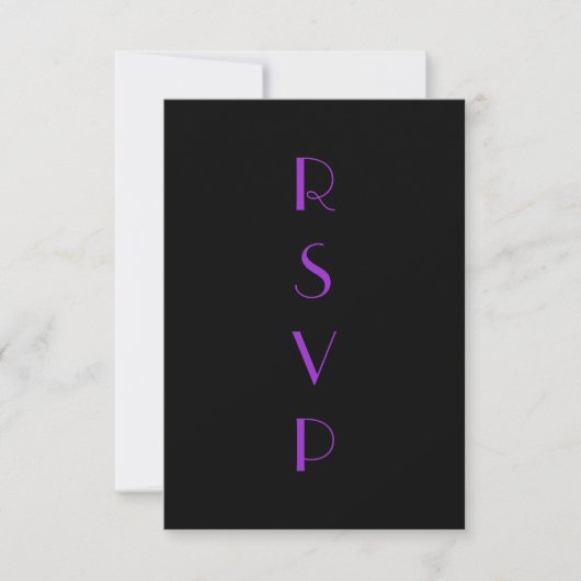 RSVP du filtre en violet (Devant)