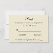 RSVP Ecru Lace vintage (Devant)