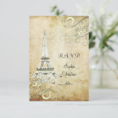RSVP  EIFFEL TOWER/VANILLA SWIRLS (Staand voorkant)
