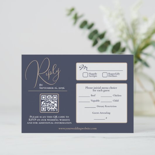 RSVP élégant (Debout devant)