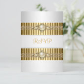 RSVP Élégant Collier Perle Blanche Or 30ème Annive (Debout devant)