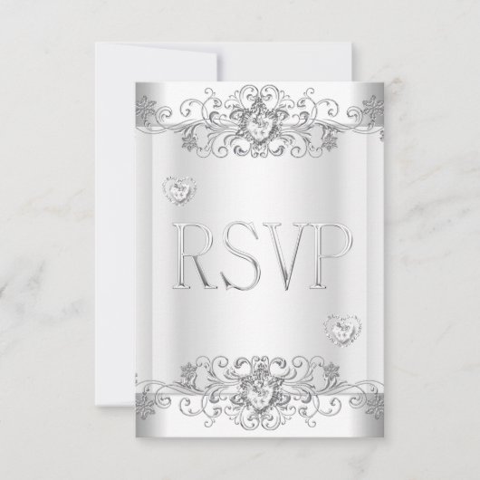 RSVP Elegant Event Zilver Wit (Voorkant)