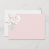 RSVP Elegant Minimum Floral Blush Pink (Dos)