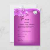 RSVP Elegant Rose Floral Diamond Jewel Party (Dos)
