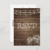 RSVP Elegant Rustic Mason Jar Lights (Voorkant / Achterkant)