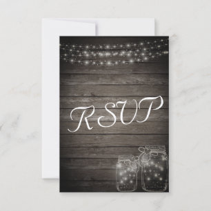 RSVP Elegant Rustic Mason Lumières Jar