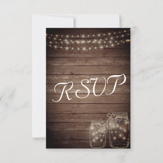 RSVP Elegant Rustic Mason Lumières Jar (Devant)