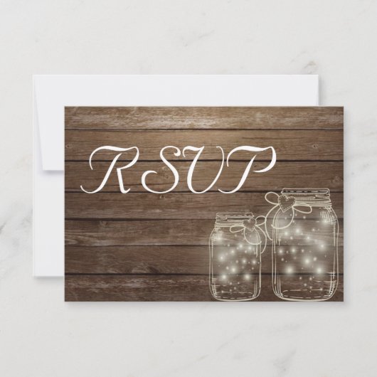RSVP Elegant Rustic Mason Lumières Jar (Devant)