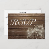 RSVP Elegant Rustic Mason Lumières Jar (Devant / Derrière)