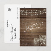 RSVP Elegant Rustic Mason Lumières Jar (Devant / Derrière)