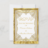 RSVP Elite Mariage Or blanc beige crème perle (Devant)