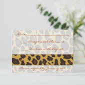 RSVP Empreinte de léopard (Debout devant)