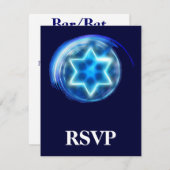 RSVP étoile encerclée (Devant / Derrière)