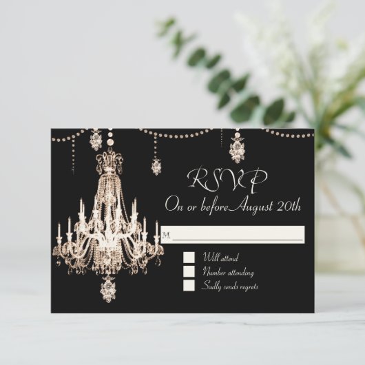 RSVP FAUX Chandelier en cristal français Perle Dou (Debout devant)