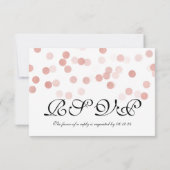 RSVP Faux Roos Gold Foil Glitter Lights (Achterkant)