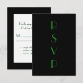 RSVP Flapper des années 1920 (Devant / Derrière)