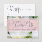 RSVP fleur sauvage (Devant / Derrière)