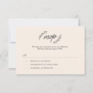 RSVP fleur sauvage