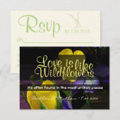 RSVP fleur sauvage (Devant / Derrière)