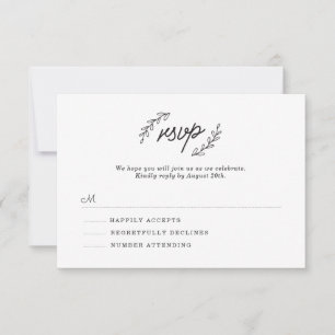 RSVP fleur sauvage