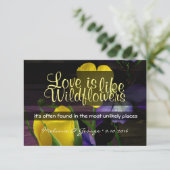 RSVP fleur sauvage (Debout devant)