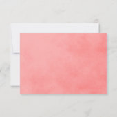 RSVP Fleurs rose et verte (Dos)