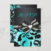 RSVP Floral À Bras Bijoux (Devant / Derrière)