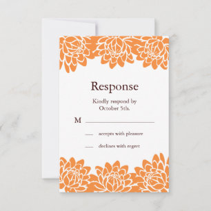 RSVP floral et moderne