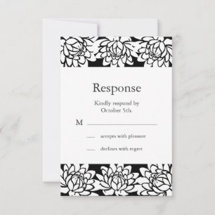 RSVP floral et moderne