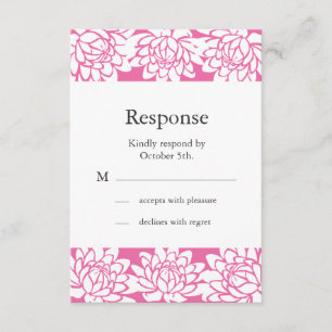RSVP floral et moderne
