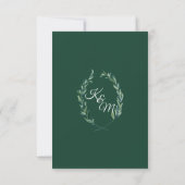RSVP Forest Green Laurel Wreath Olive Leaf Branche (Dos)