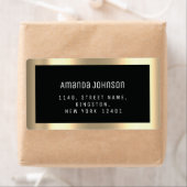 RSVP Framed Boutique Online Black Gold Lijst Etiket (Insitu)