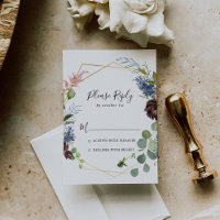 RSVP géométrique pour l'or de Bourgogne