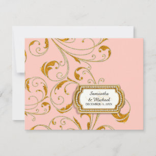 RSVP Glam Old Hollywood Regency Black Cravate Even