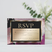 RSVP | Goud metallisch chassis 2 Kaart (Staand voorkant)