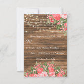 RSVP - Hout, lantaarns en koraalventilator (Achterkant)