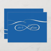 RSVP Infinity Symbool Infinite Love (Voorkant / Achterkant)