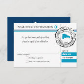 RSVP Instapass NAAR Dominicaanse Republiek (Voorkant / Achterkant)